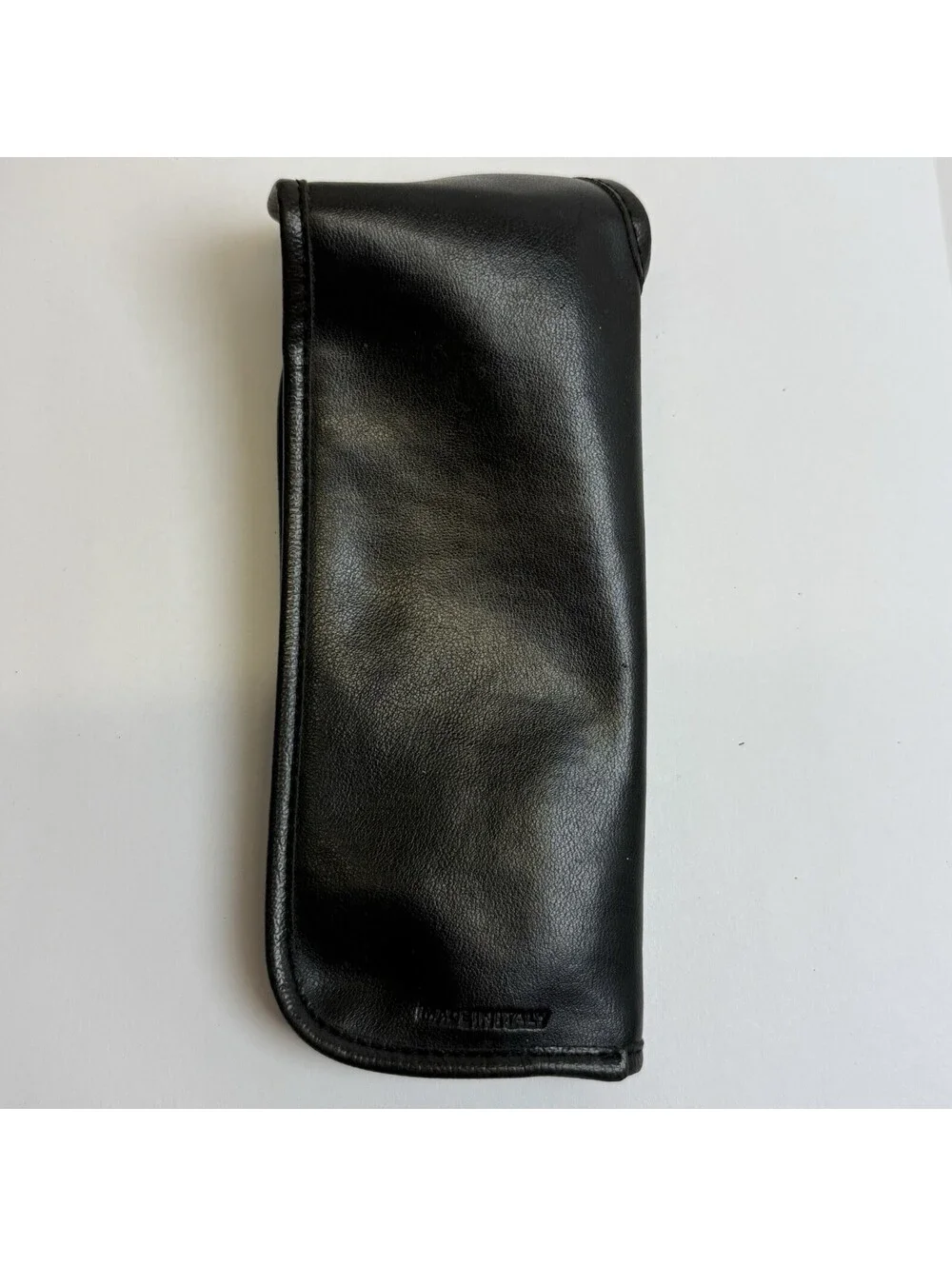 Leather Embossed Medusa Eyeglass Case Only Vintage Versace Rare Made in italy